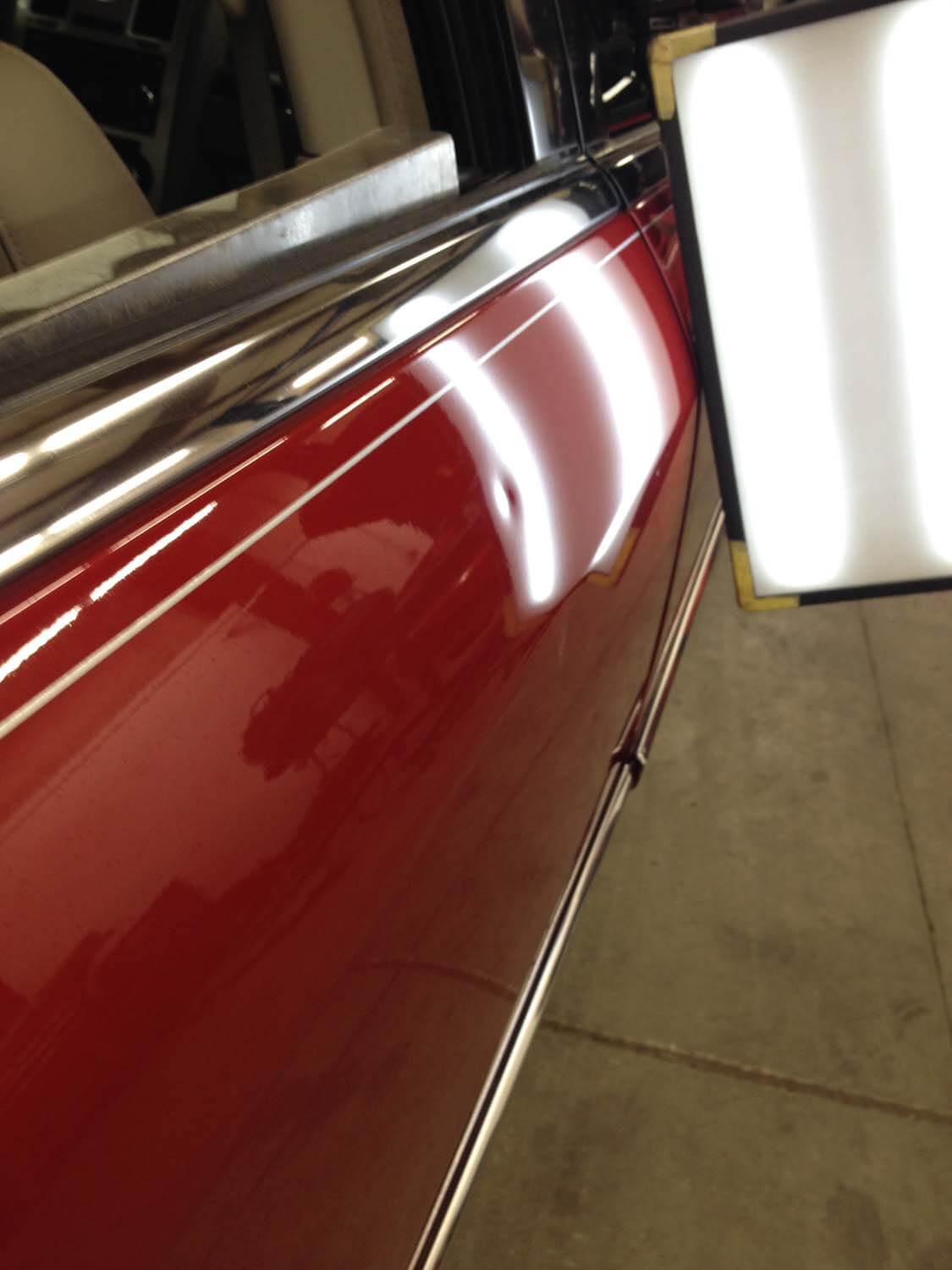 Paintless Dent Removal Before and After Photos Piedmont Dent Repair
